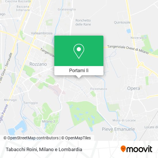 Mappa Tabacchi Roini