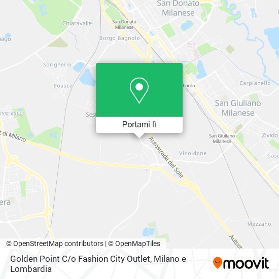 Mappa Golden Point C / o Fashion City Outlet