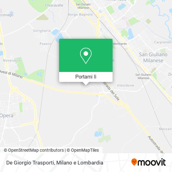 Mappa De Giorgio Trasporti