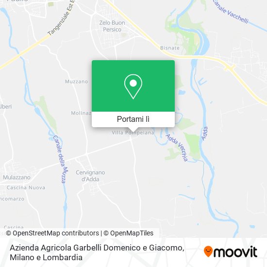 Mappa Azienda Agricola Garbelli Domenico e Giacomo