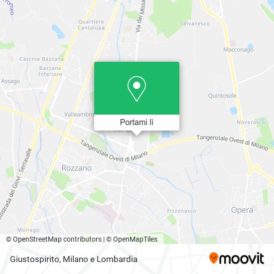 Mappa Giustospirito