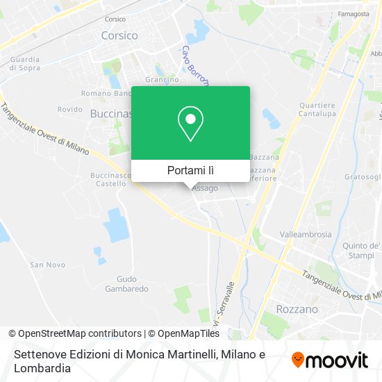 Mappa Settenove Edizioni di Monica Martinelli