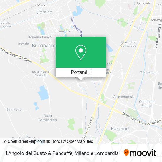 Mappa L'Angolo del Gusto & Pancaffè