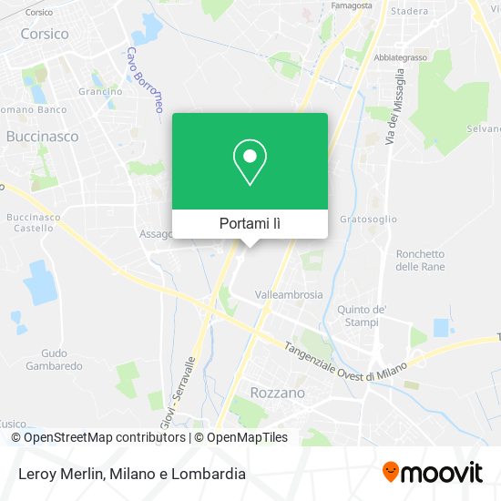 Mappa Leroy Merlin