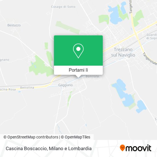 Mappa Cascina Boscaccio