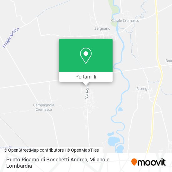 Mappa Punto Ricamo di Boschetti Andrea