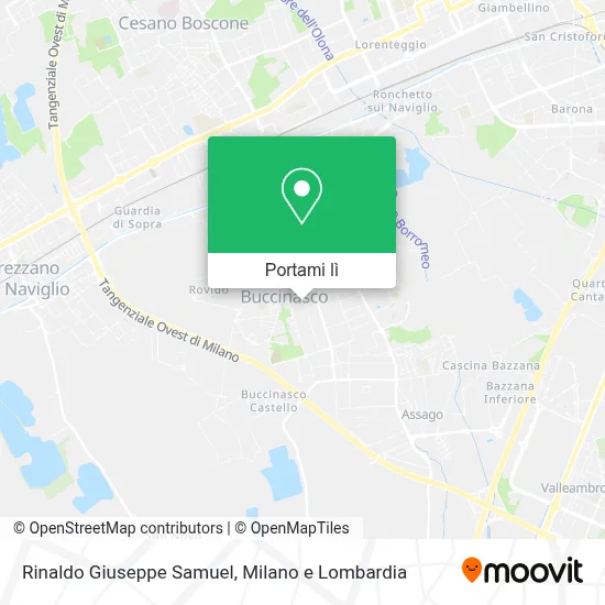 Mappa Rinaldo Giuseppe Samuel