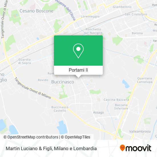 Mappa Martin Luciano & Figli