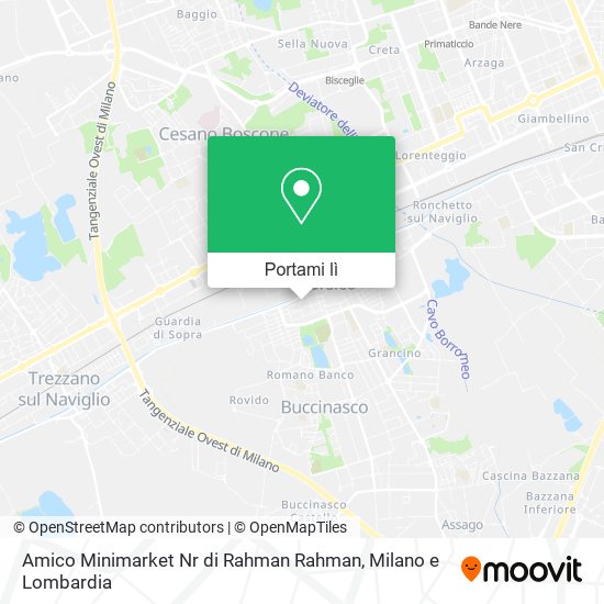 Mappa Amico Minimarket Nr di Rahman Rahman