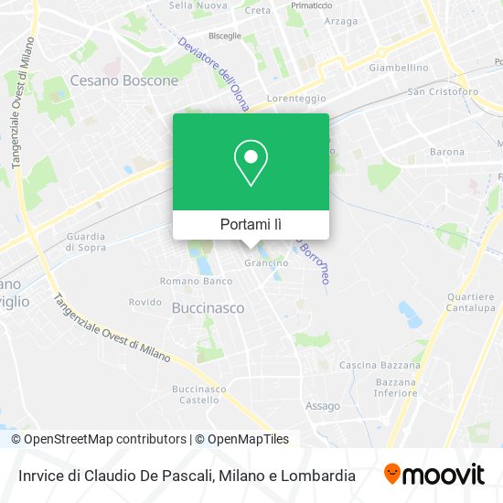Mappa Inrvice di Claudio De Pascali