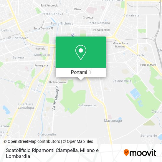 Mappa Scatolificio Ripamonti Ciampella