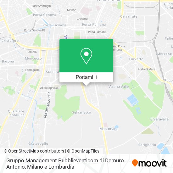 Mappa Gruppo Management Pubblieventicom di Demuro Antonio