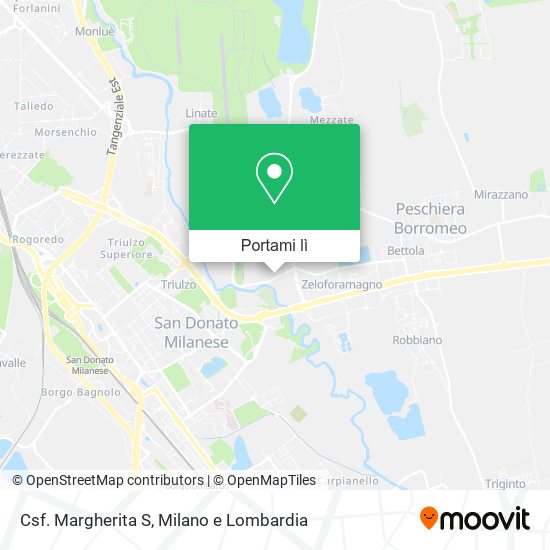 Mappa Csf. Margherita S