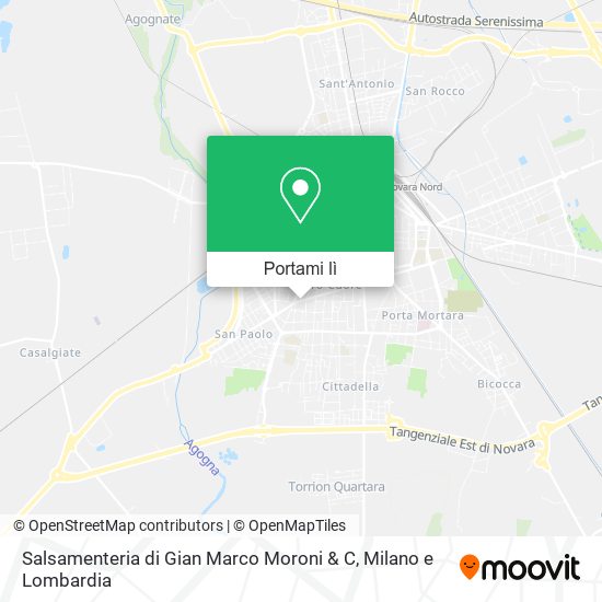 Mappa Salsamenteria di Gian Marco Moroni & C