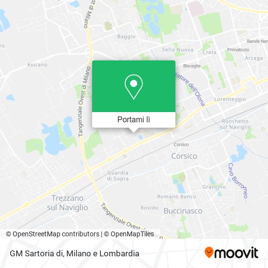Mappa GM Sartoria di