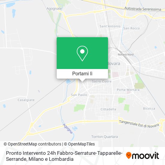 Mappa Pronto Intervento 24h Fabbro-Serrature-Tapparelle-Serrande