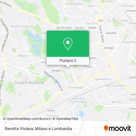 Mappa Beretta Viviana