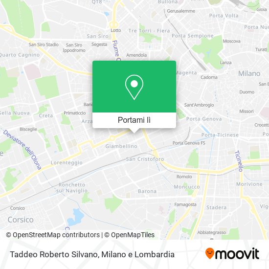 Mappa Taddeo Roberto Silvano