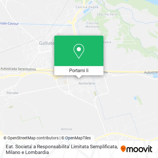 Mappa Eat. Societa' a Responsabilita' Limitata Semplificata