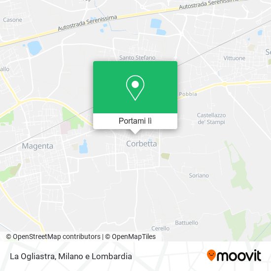 Mappa La Ogliastra