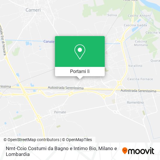 Mappa Nmt-Ccio Costumi da Bagno e Intimo Bio
