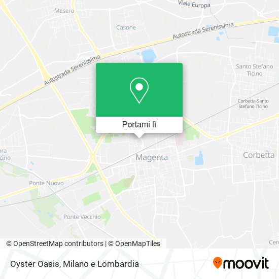 Mappa Oyster Oasis