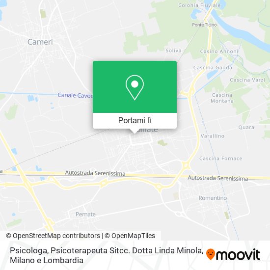 Mappa Psicologa, Psicoterapeuta Sitcc. Dotta Linda Minola