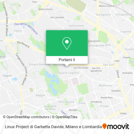 Mappa Linux Project di Garbetta Davide