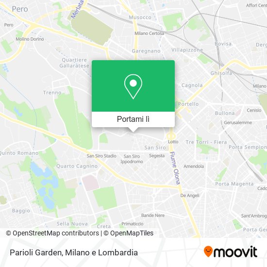 Mappa Parioli Garden