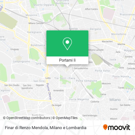 Mappa Finar di Renzo Mendola