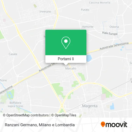 Mappa Ranzani Germano
