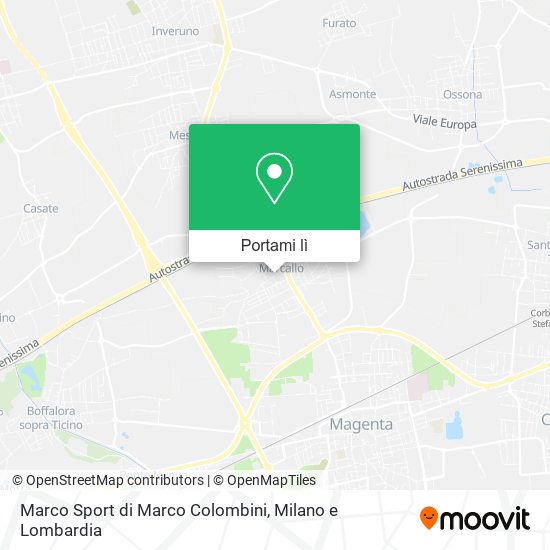 Mappa Marco Sport di Marco Colombini