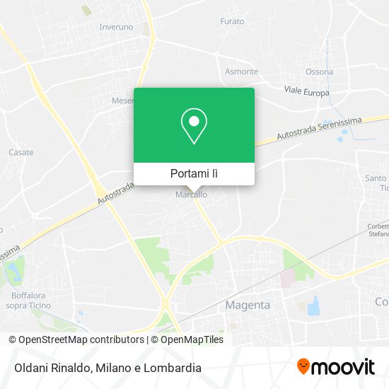 Mappa Oldani Rinaldo