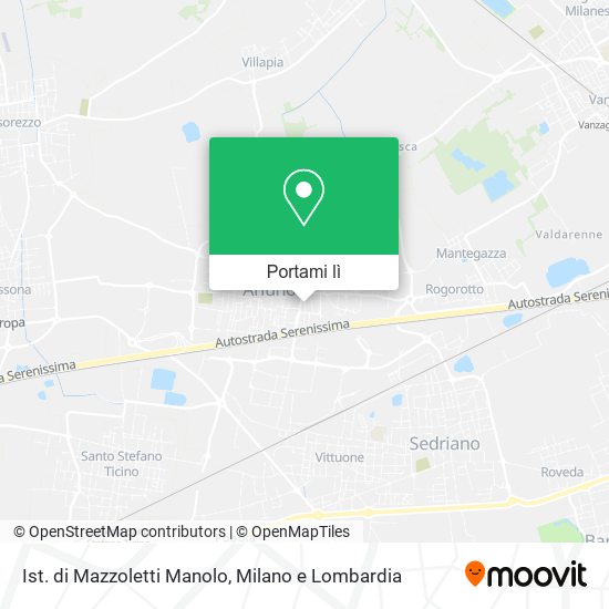 Mappa Ist. di Mazzoletti Manolo