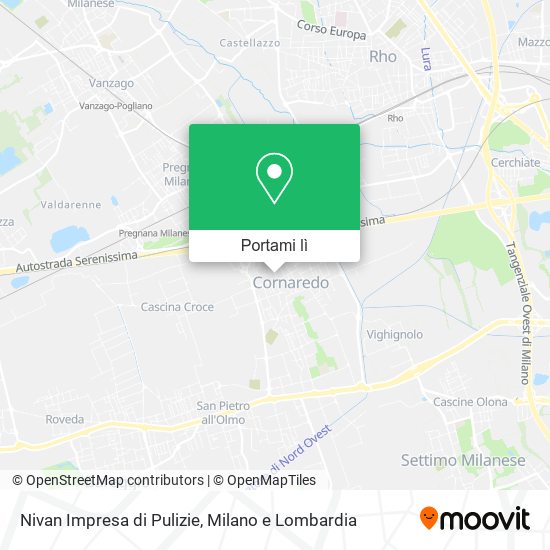 Mappa Nivan Impresa di Pulizie
