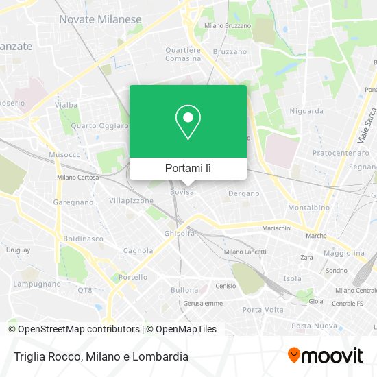 Mappa Triglia Rocco