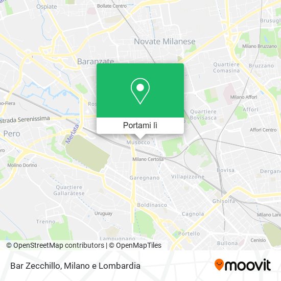 Mappa Bar Zecchillo