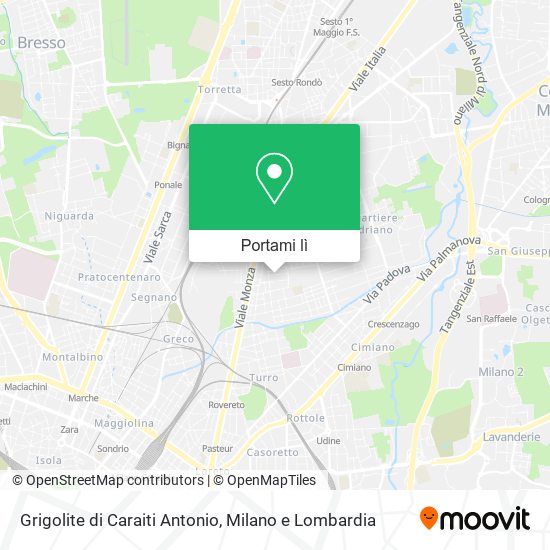 Mappa Grigolite di Caraiti Antonio