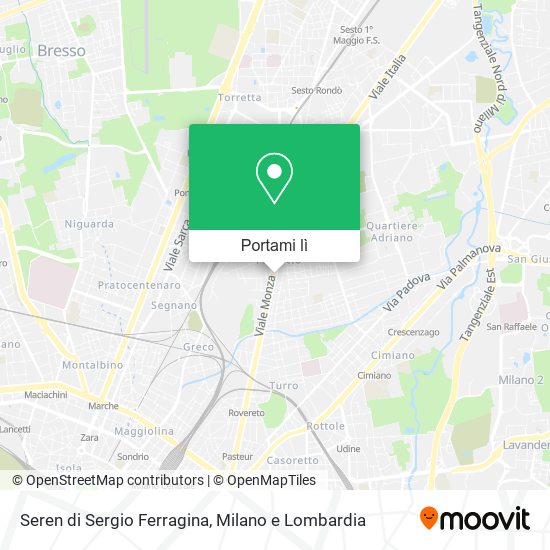 Mappa Seren di Sergio Ferragina