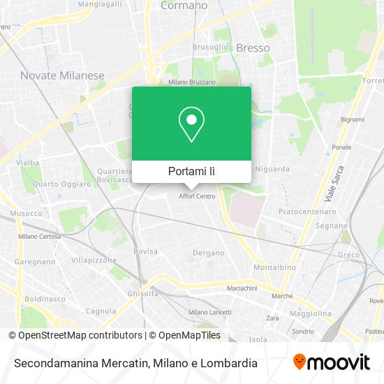 Mappa Secondamanina Mercatin