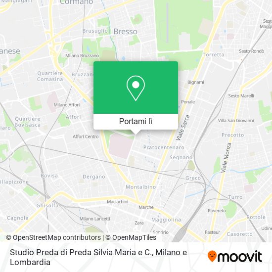 Mappa Studio Preda di Preda Silvia Maria e C.