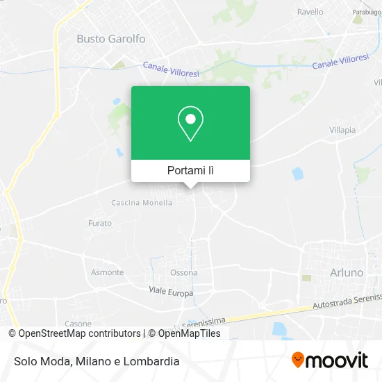 Mappa Solo Moda