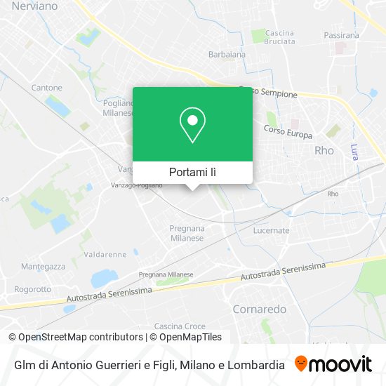 Mappa Glm di Antonio Guerrieri e Figli