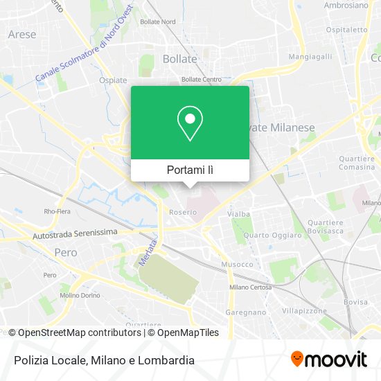Mappa Polizia Locale