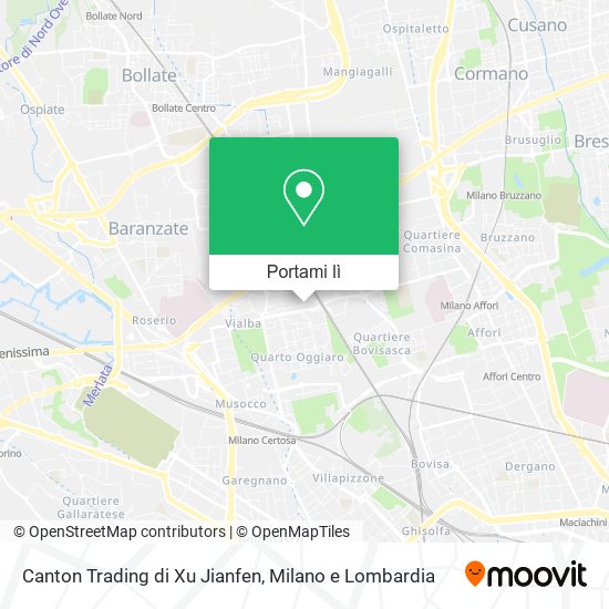 Mappa Canton Trading di Xu Jianfen