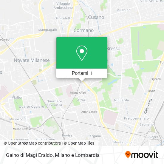Mappa Gaino di Magi Eraldo