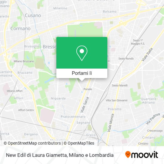 Mappa New Edil di Laura Giametta