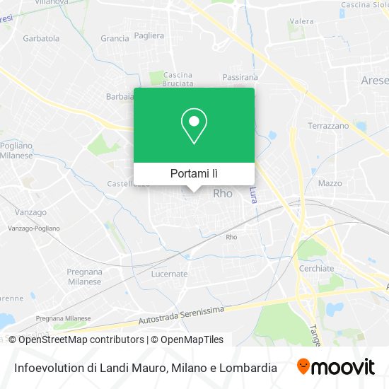 Mappa Infoevolution di Landi Mauro
