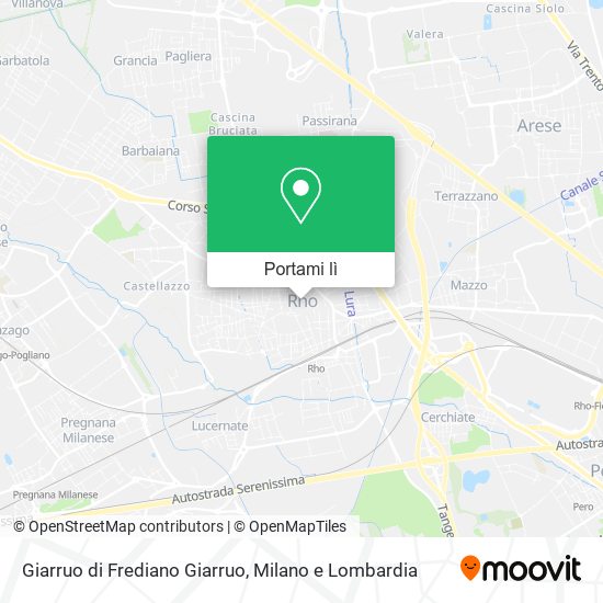 Mappa Giarruo di Frediano Giarruo