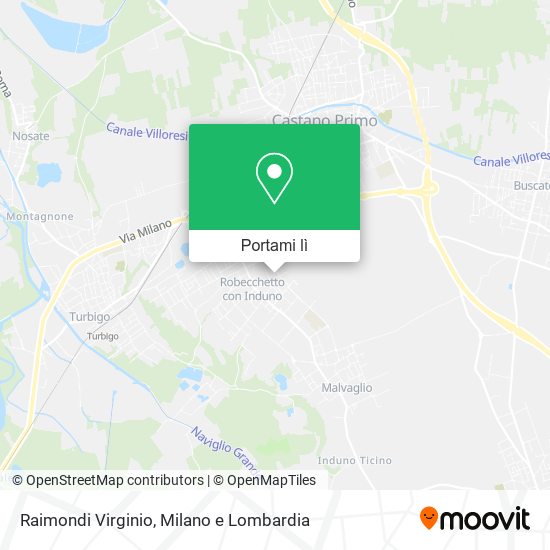 Mappa Raimondi Virginio
